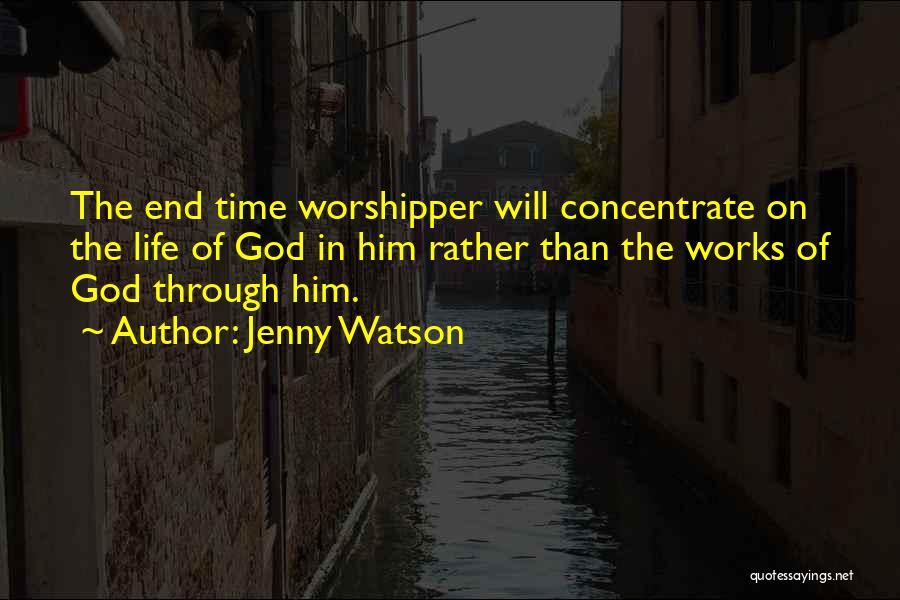 Concentrate Quotes By Jenny Watson