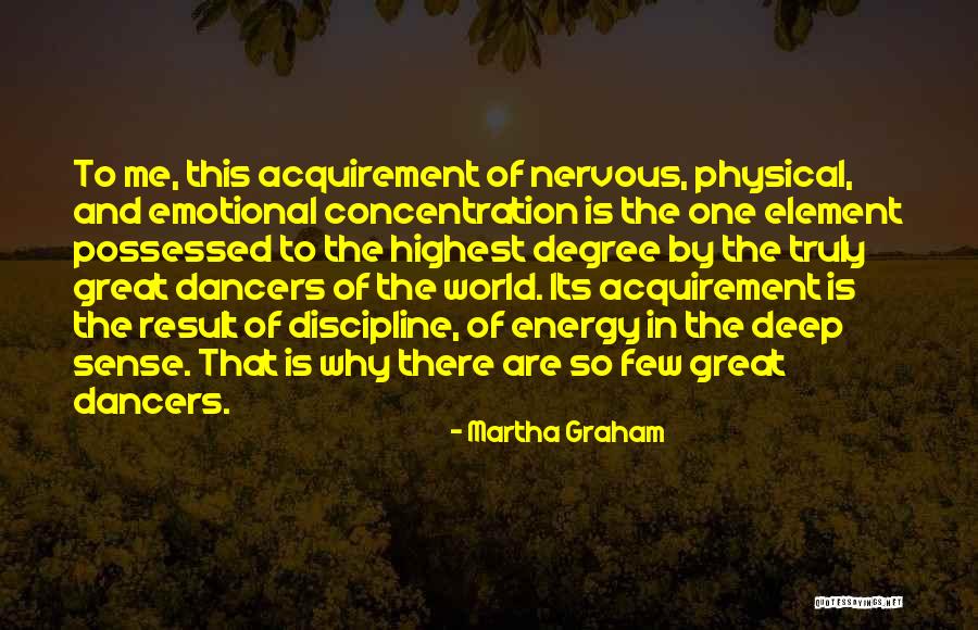 Concentration Of Quotes By Martha Graham Concentration Of Quotes By Martha Graham