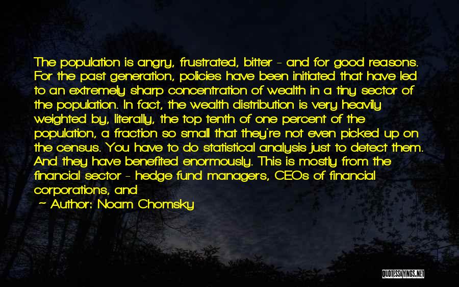 Concentration Of Wealth Quotes By Noam Chomsky