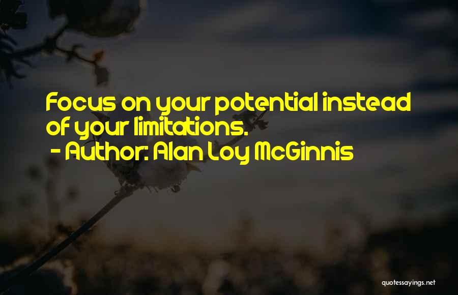 Concentration Quotes By Alan Loy McGinnis