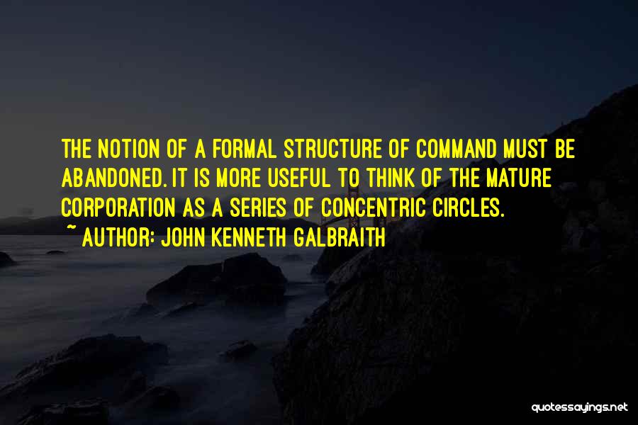 Concentric Circles Quotes By John Kenneth Galbraith