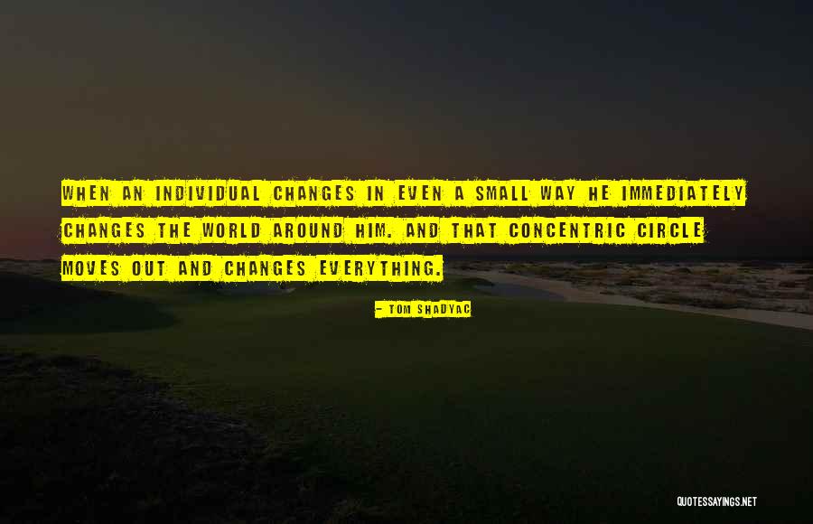 Concentric Circles Quotes By Tom Shadyac Concentric Circles Quotes By Tom Shadyac