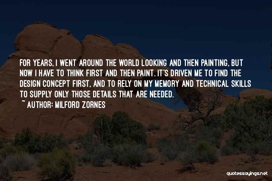 Concept Design Quotes By Milford Zornes