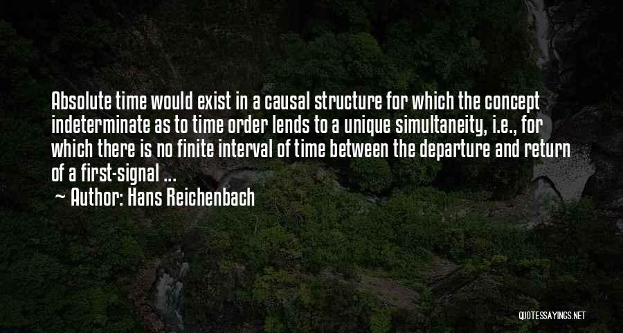 Concept Of Time Quotes By Hans Reichenbach