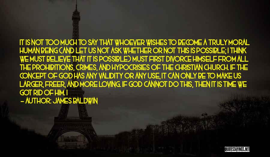 Concept Of Time Quotes By James Baldwin