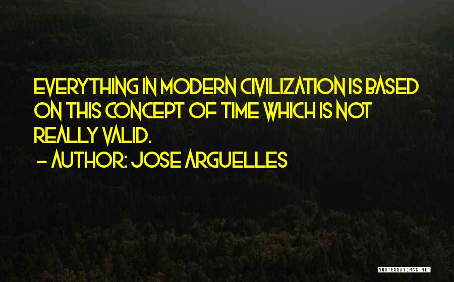 Concept Of Time Quotes By Jose Arguelles
