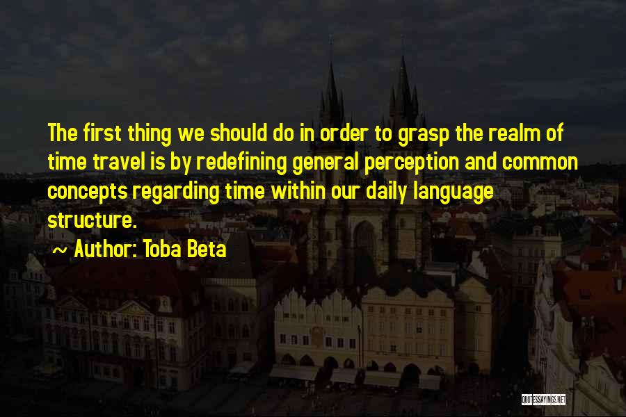 Concept Of Time Quotes By Toba Beta