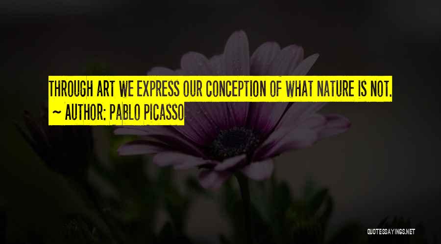 Conception 2 Quotes By Pablo Picasso