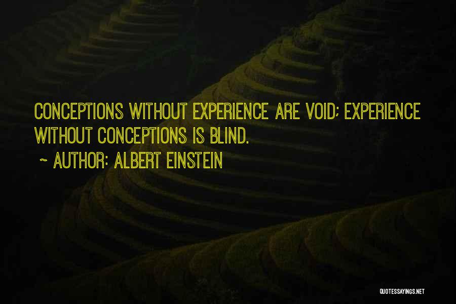 Conceptions Quotes By Albert Einstein