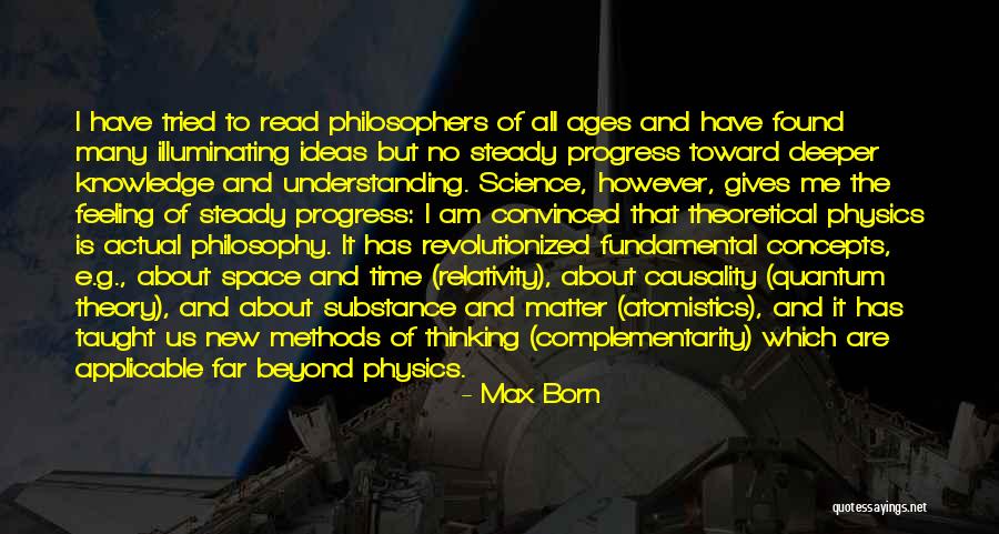 Concepts Physics Quotes By Max Born Concepts Physics Quotes By Max Born