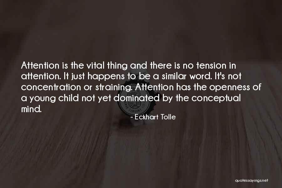 Conceptual Quotes By Eckhart Tolle