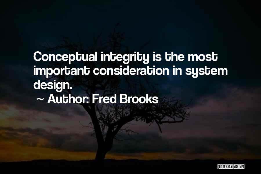 Conceptual Quotes By Fred Brooks