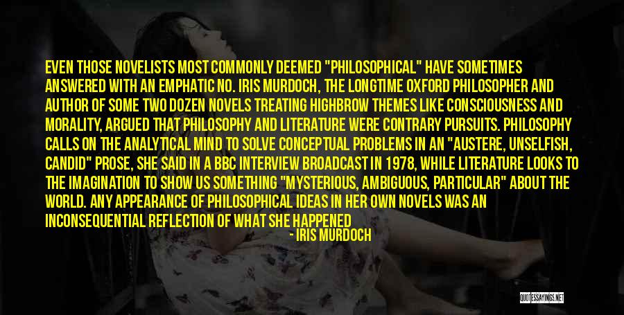 Conceptual Quotes By Iris Murdoch