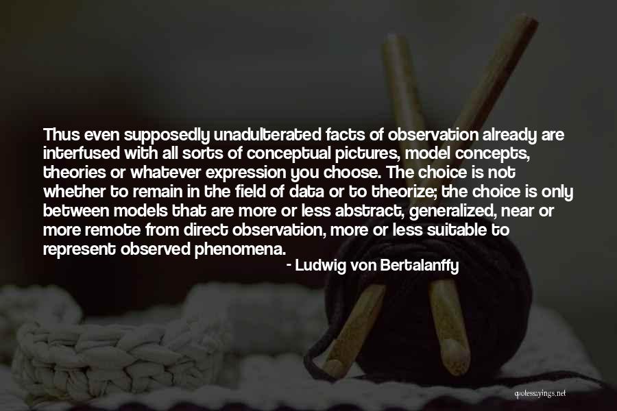 Conceptual Quotes By Ludwig Von Bertalanffy