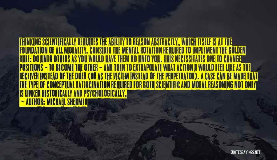 Conceptual Quotes By Michael Shermer