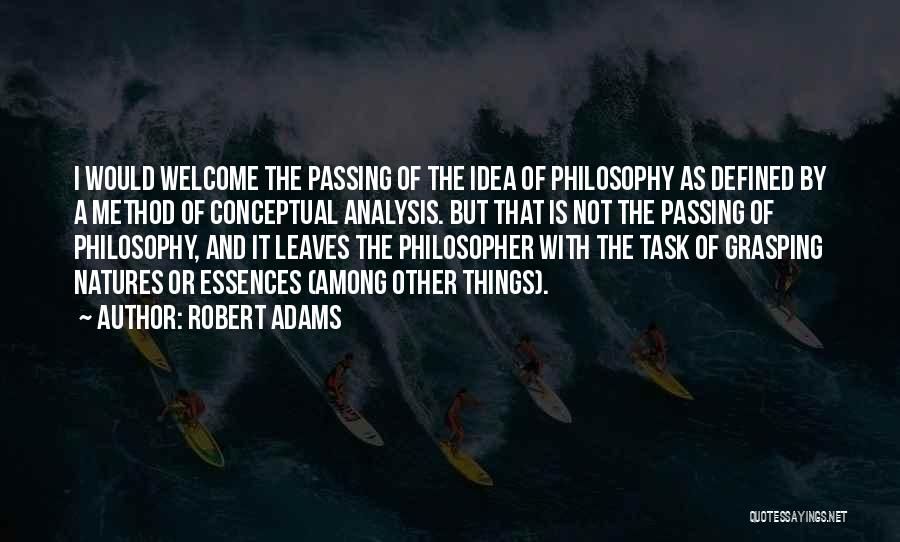 Conceptual Quotes By Robert Adams