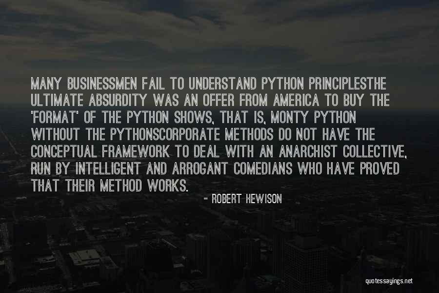 Conceptual Quotes By Robert Hewison