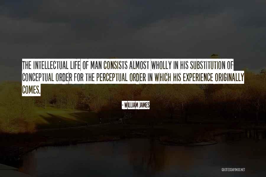 Conceptual Quotes By William James