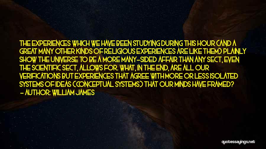 Conceptual Quotes By William James