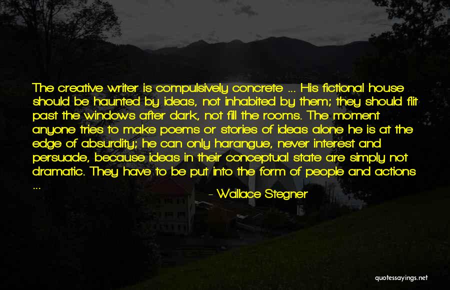 Conceptual Writing Quotes By Wallace Stegner Conceptual Writing Quotes By Wallace Stegner