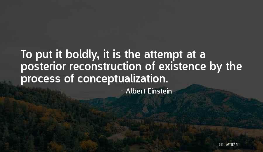Conceptualization Process Quotes By Albert Einstein Conceptualization Process Quotes By Albert Einstein