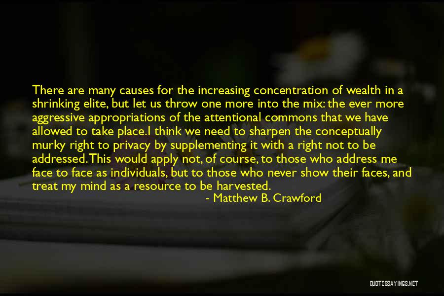 Conceptually Quotes By Matthew B. Crawford Conceptually Quotes By Matthew B. Crawford