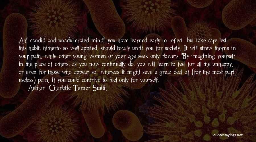 Concern For Others Quotes By Charlotte Turner Smith