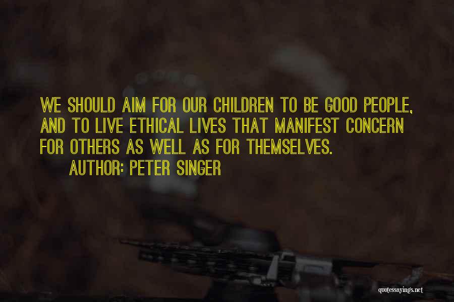 Concern For Others Quotes By Peter Singer