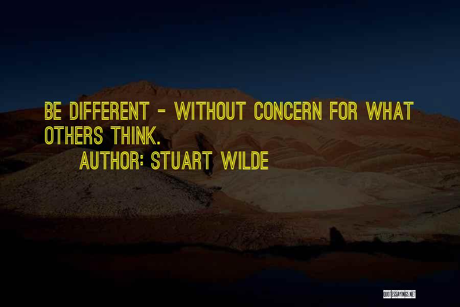 Concern For Others Quotes By Stuart Wilde
