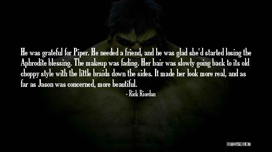 Concerned Friend Quotes By Rick Riordan