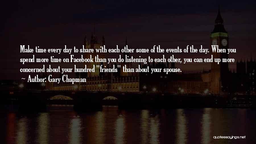 Concerned Friends Quotes By Gary Chapman