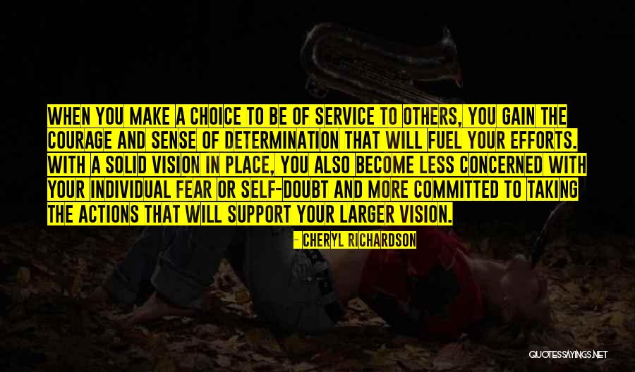 Concerned Individual Quotes By Cheryl Richardson Concerned Individual Quotes By Cheryl Richardson