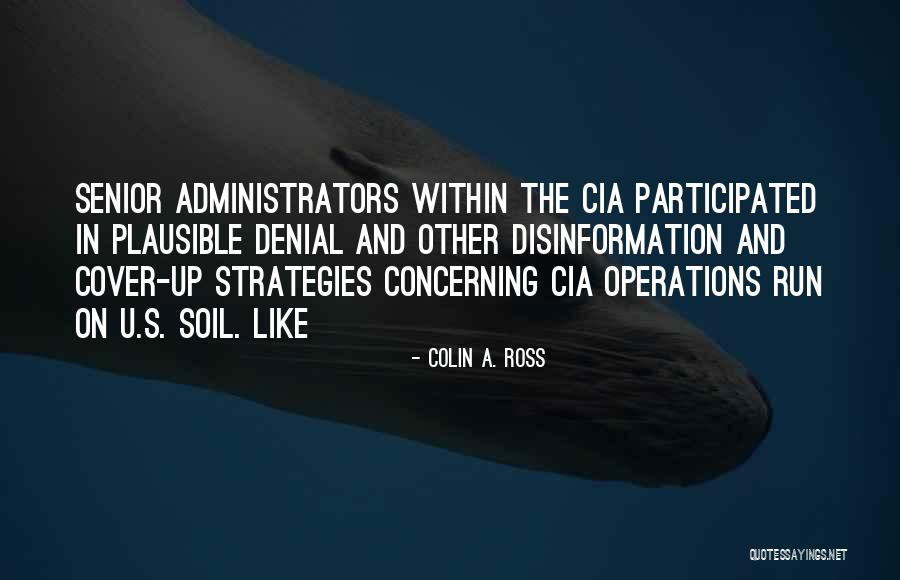 Concerning Quotes By Colin A. Ross Concerning Quotes By Colin A. Ross