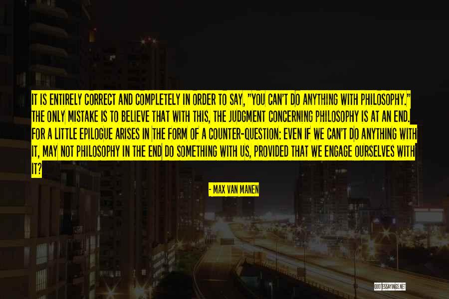 Concerning Quotes By Max Van Manen Concerning Quotes By Max Van Manen