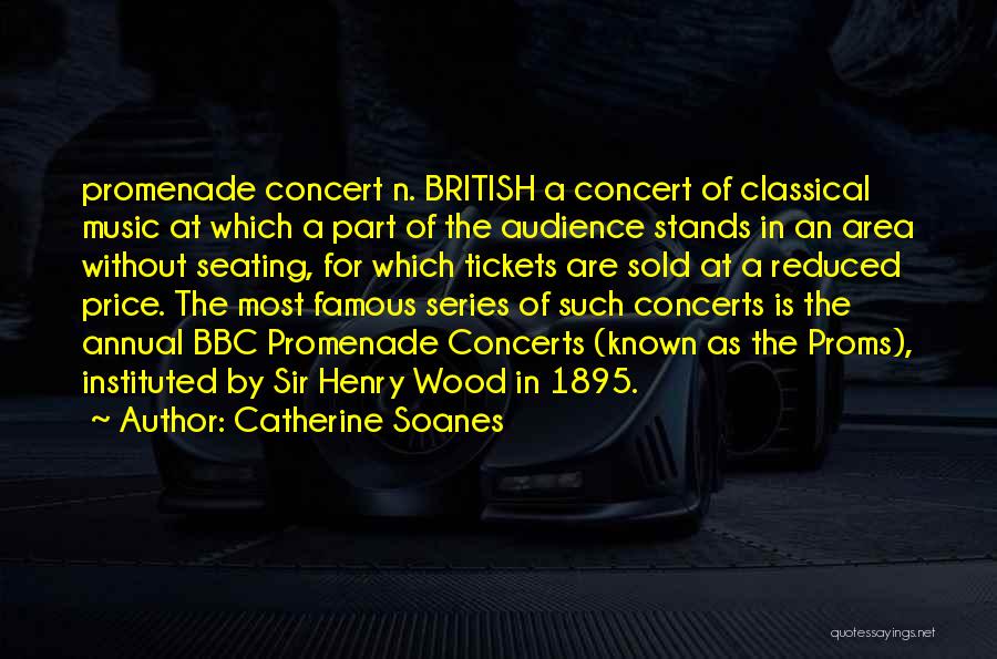 Concert Tickets Quotes By Catherine Soanes