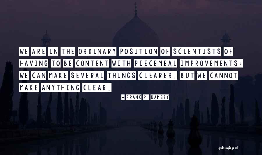 Conciente Consciente Quotes By Frank P. Ramsey
