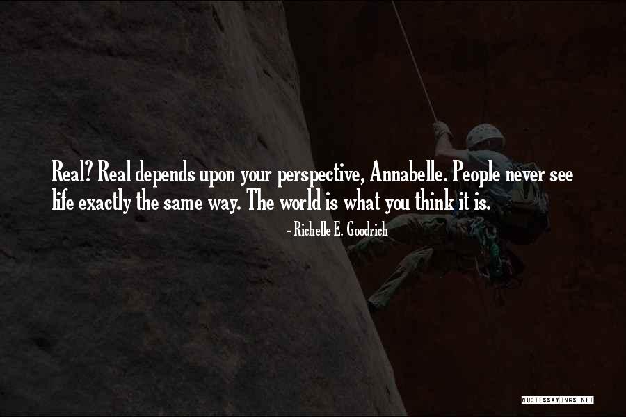 Conciente Consciente Quotes By Richelle E. Goodrich