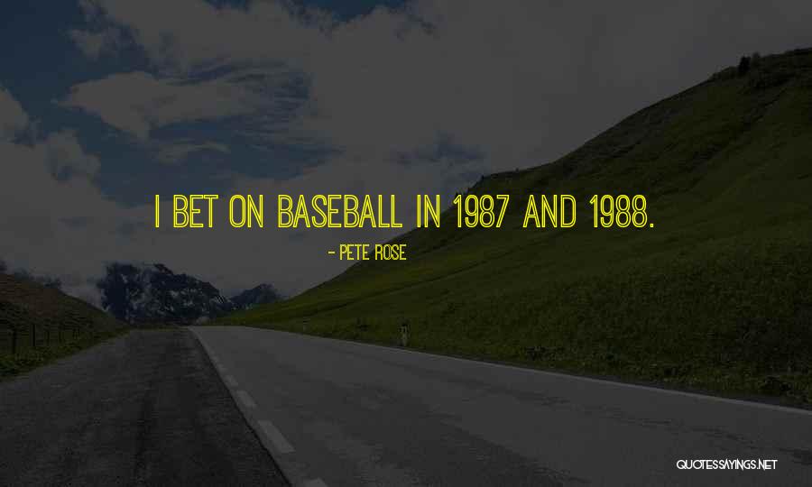 Conciliate Def Quotes By Pete Rose