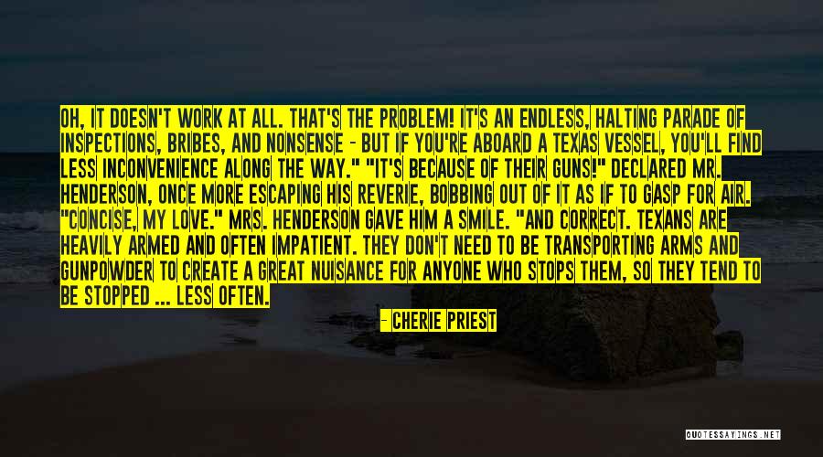 Concise Love Quotes By Cherie Priest Concise Love Quotes By Cherie Priest