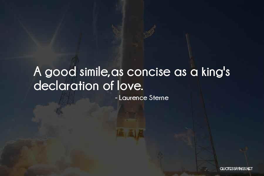 Concise Love Quotes By Laurence Sterne