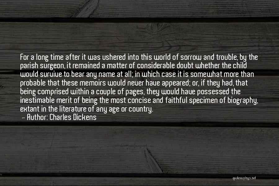 Concise Quotes By Charles Dickens