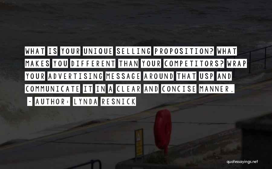 Concise Quotes By Lynda Resnick