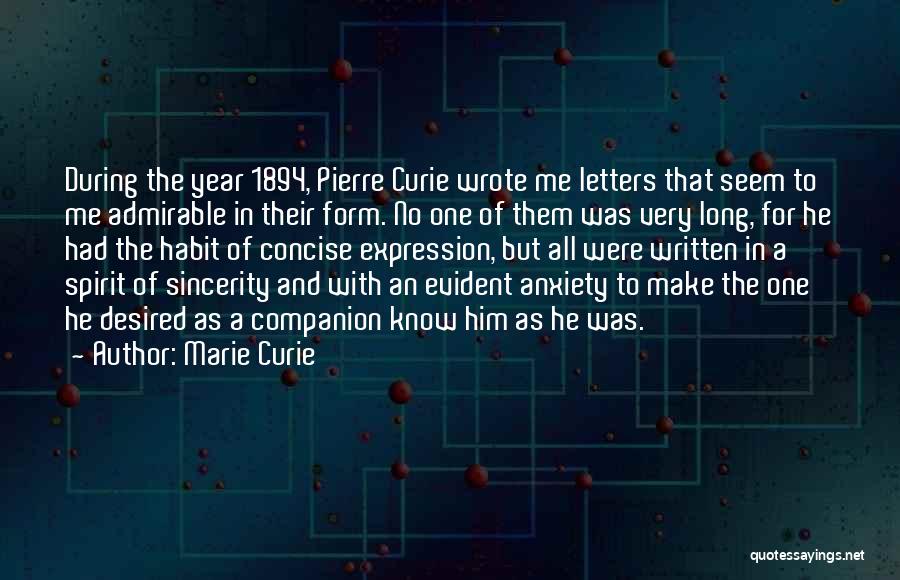 Concise Quotes By Marie Curie