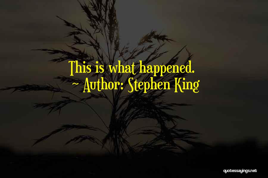 Concise Quotes By Stephen King