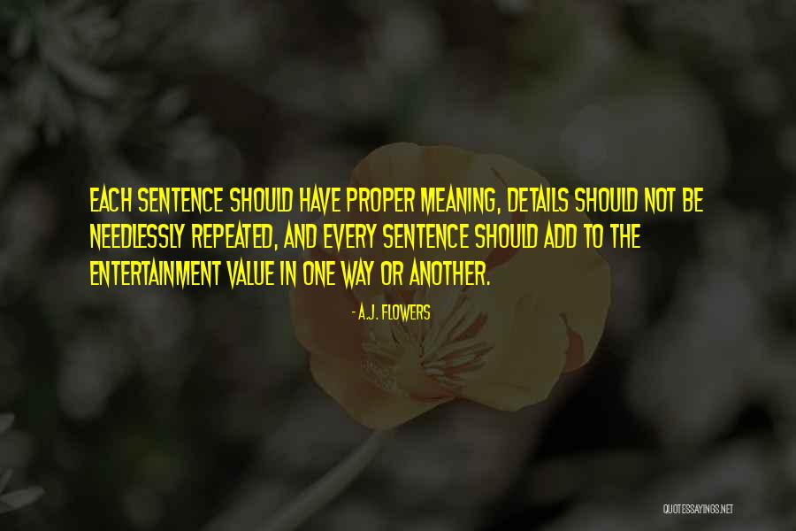Conciseness In Writing Quotes By A.J. Flowers Conciseness In Writing Quotes By A.J. Flowers