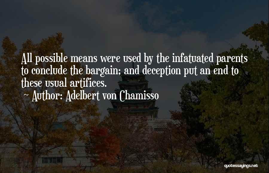 Conclude Means Quotes By Adelbert Von Chamisso