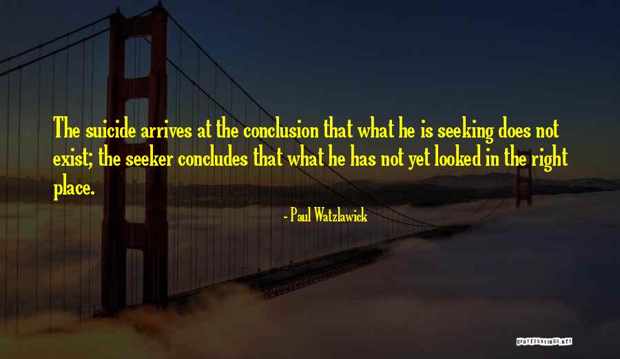 Concludes Quotes By Paul Watzlawick Concludes Quotes By Paul Watzlawick