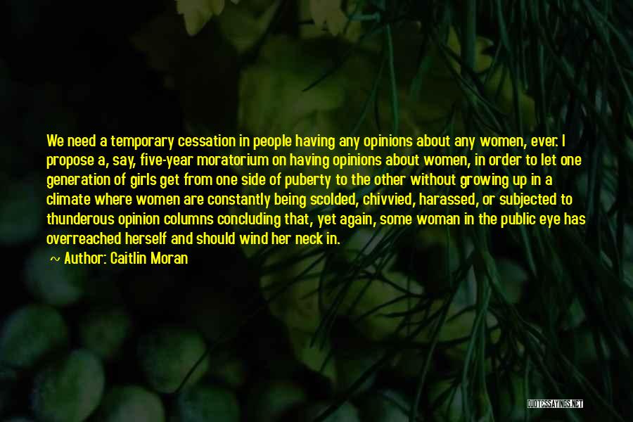 Concluding Quotes By Caitlin Moran