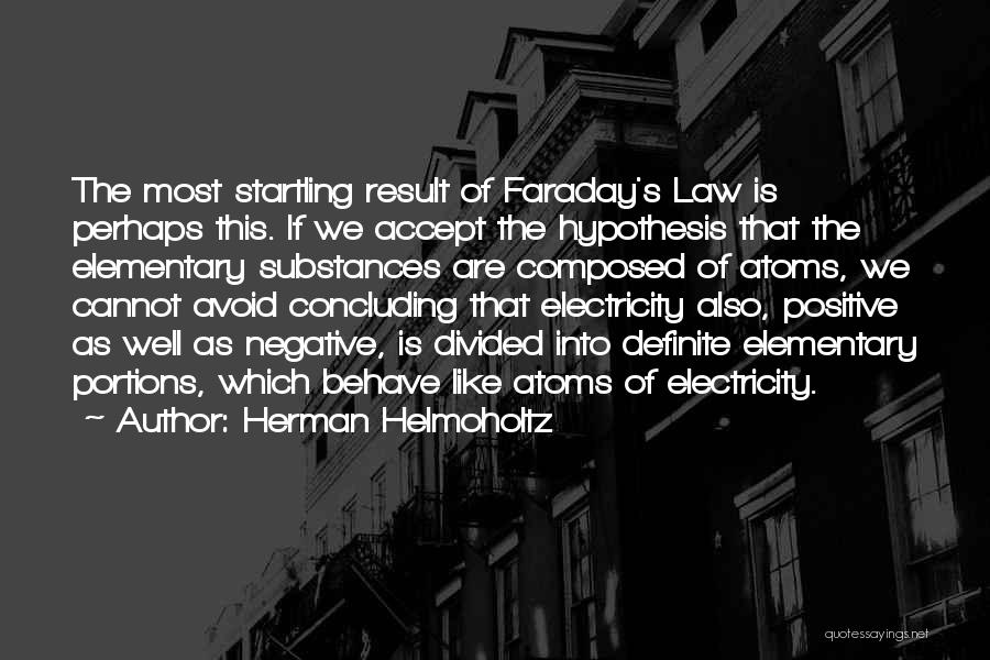 Concluding Quotes By Herman Helmoholtz