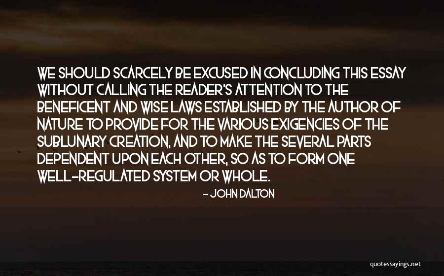 Concluding Quotes By John Dalton Concluding Quotes By John Dalton